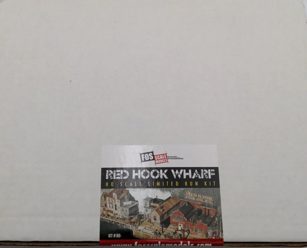 FOS Scale Limited 180 HO Red Hook Wharf Limited Run Building Kit