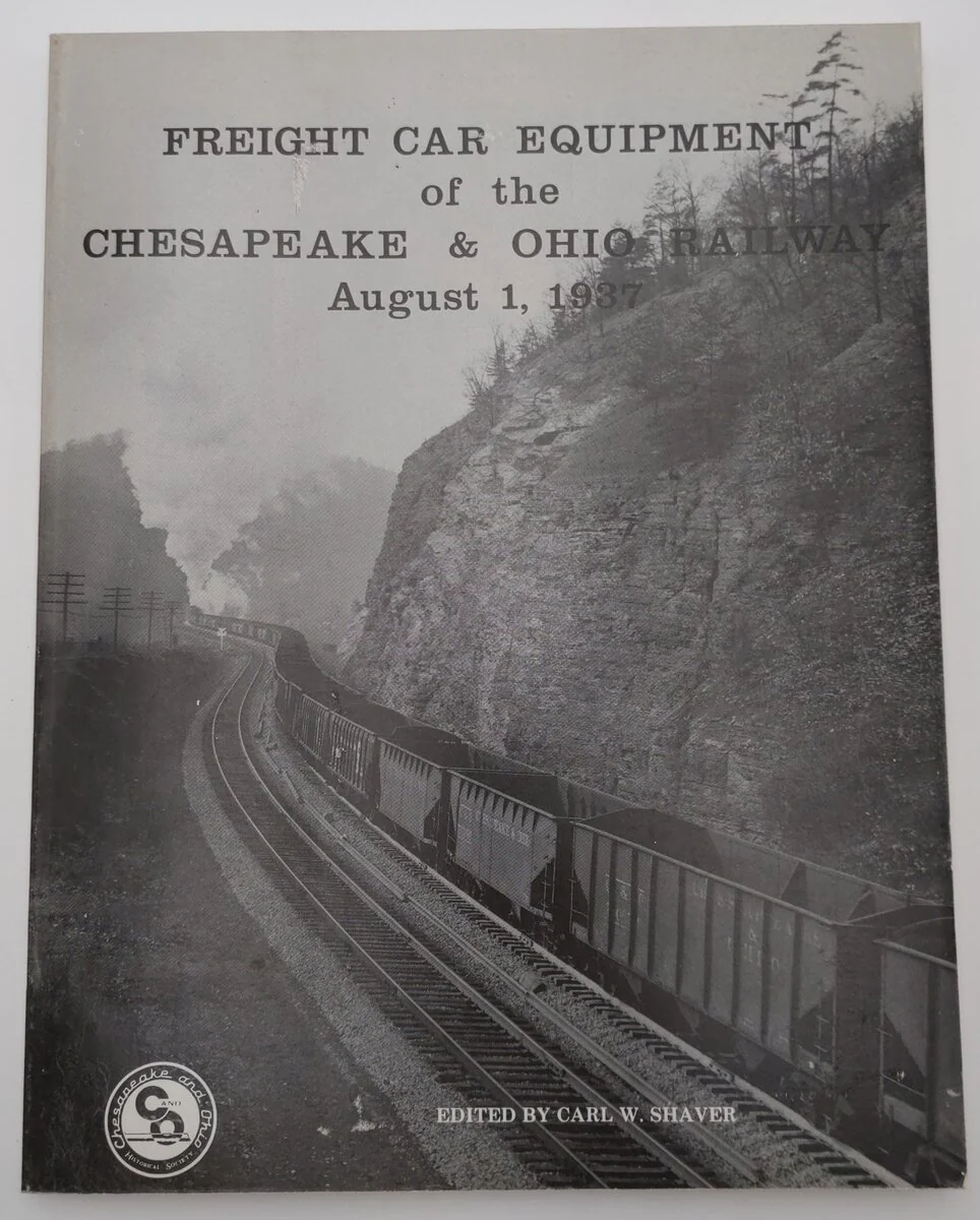 Freight car equipment of the Chesapeake & Ohio Railway Company: August 1, 1937 VG
