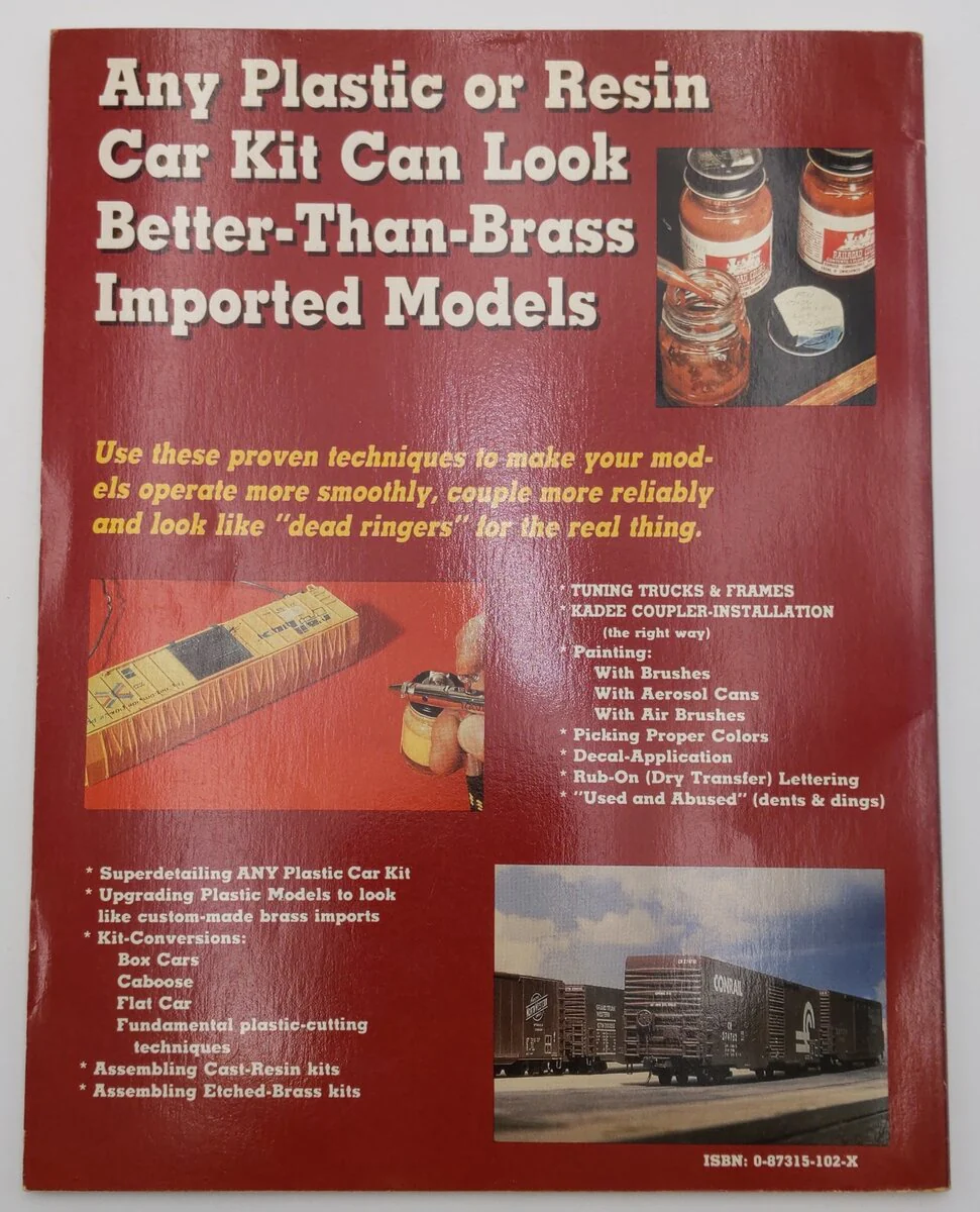 Freight Car Models Vol.1 Paperback Book By Robert Schleicher VG - Image 2