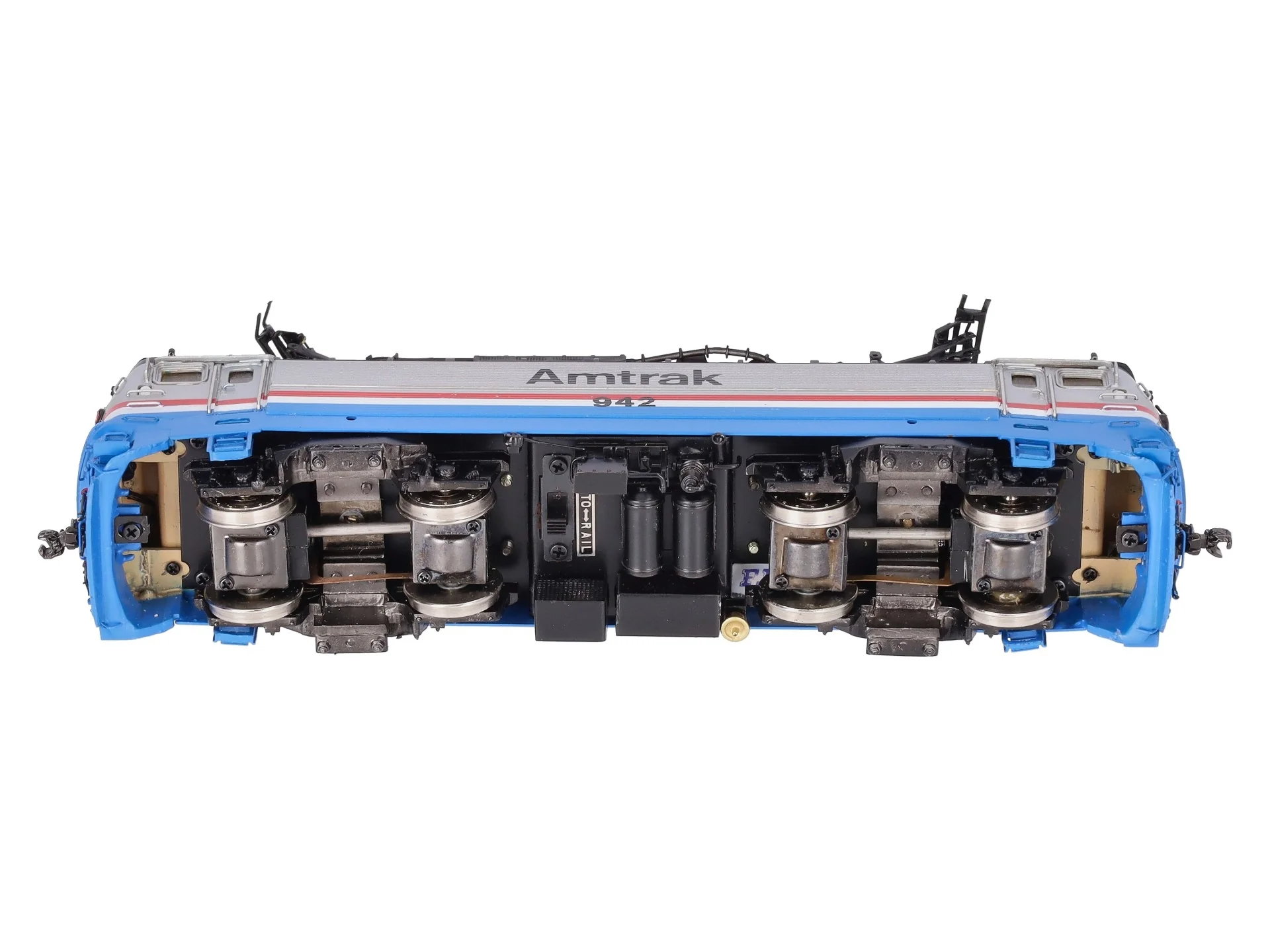 GHB International 300/301 HO Scale Amtrak AEM-7 Electric Locomotive - BRASS EX/Box - Image 6