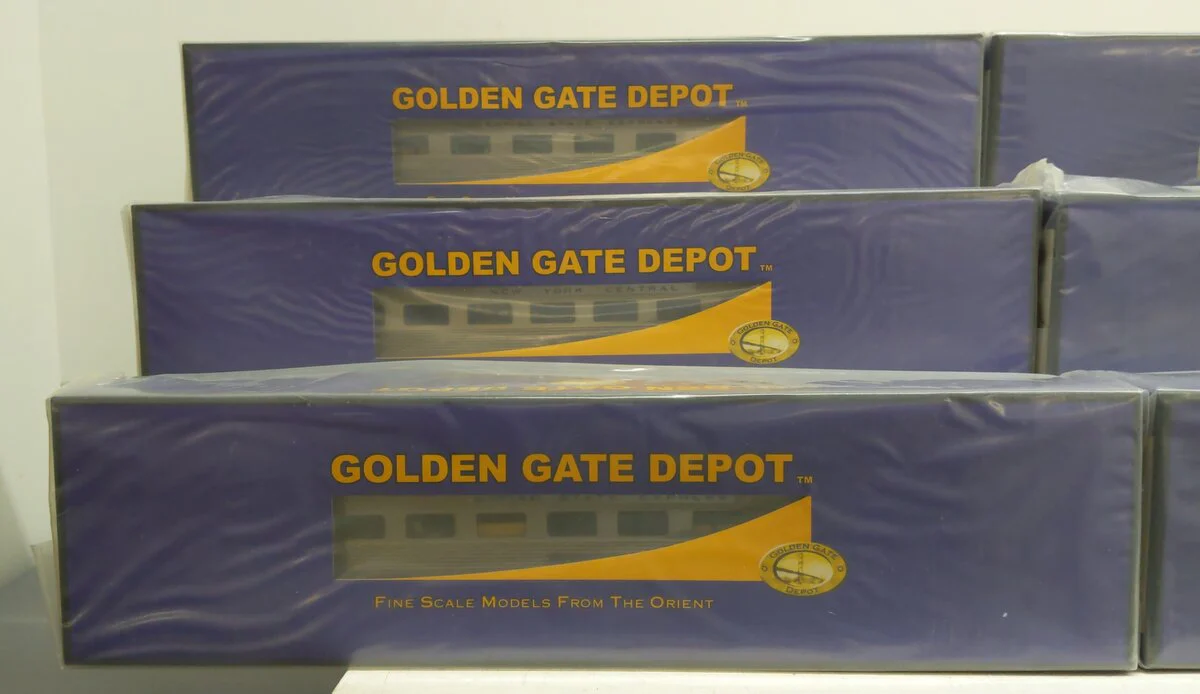 Golden Gate Depot O Gauge NYC Empire State Express Aluminum 6-Car Set (2-Rail) NIB - Image 3