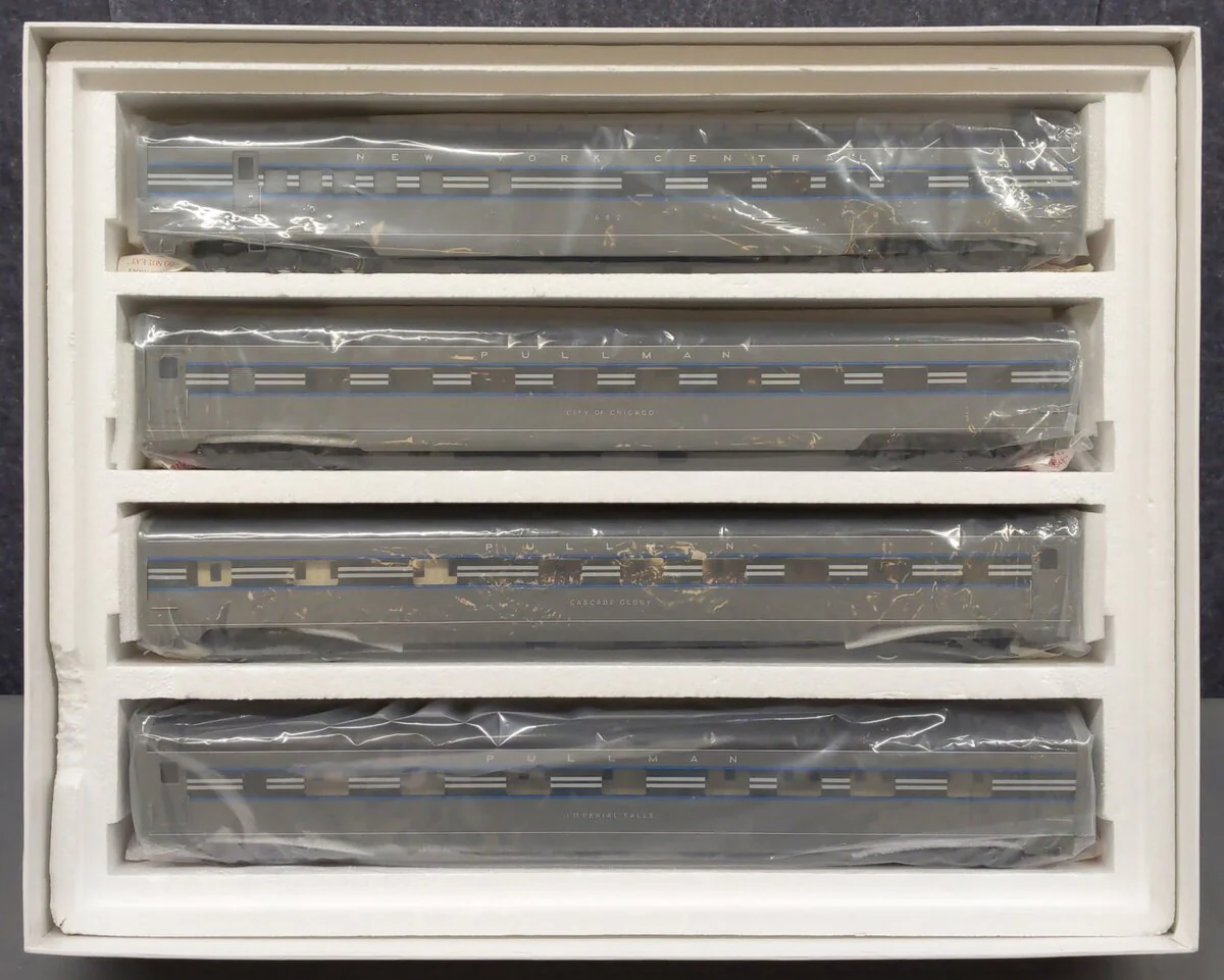 Golden Gate Depot O NYC 20th Century Limited Passenger Cars (Set of 4) - 2-Rail NIB - Image 2