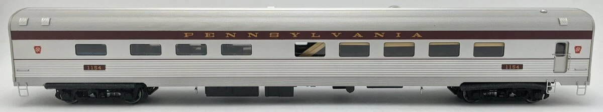 Golden Gate Depot O PRR "Congressional Ltd" Aluminum Coffee Car #1154 (2-Rail) VG/Box - Image 2