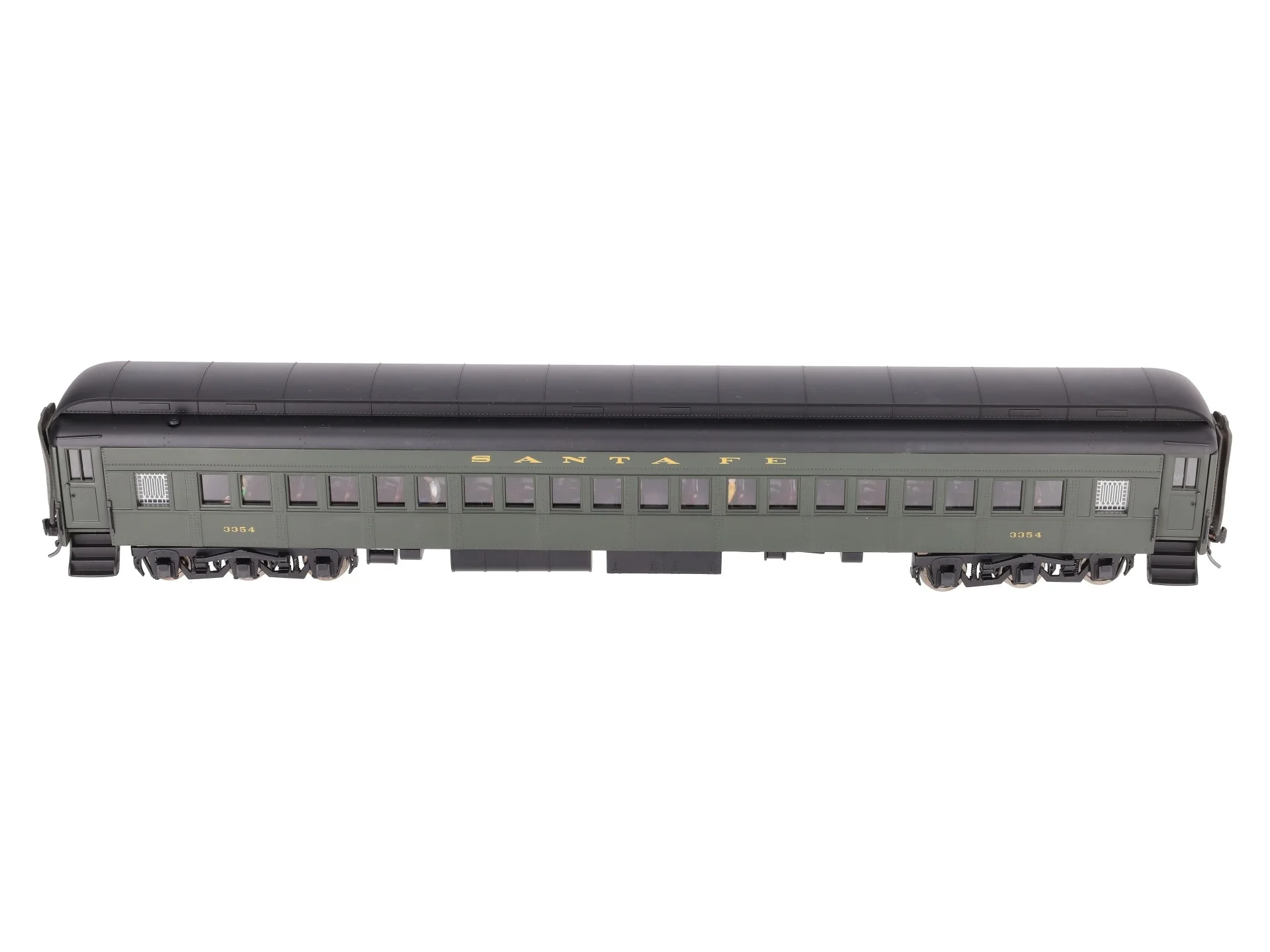 Golden Gate Depot O Santa Fe 80' Coach Passenger Car #3354 (2-Rail) EX - Image 6