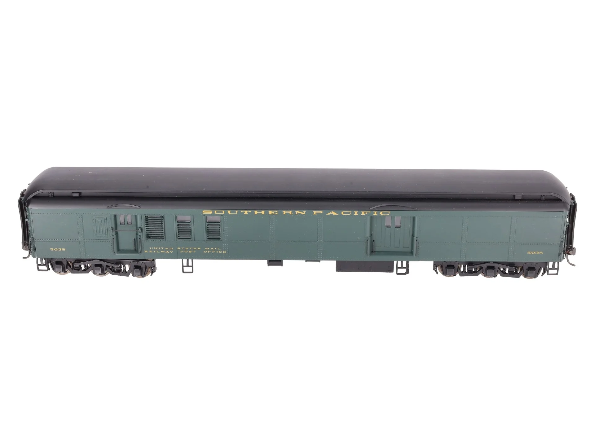 Golden Gate Depot O Southern Pacific Heavy Weight Baggage/Mail Car #5038 2-Rail EX/Box - Image 10