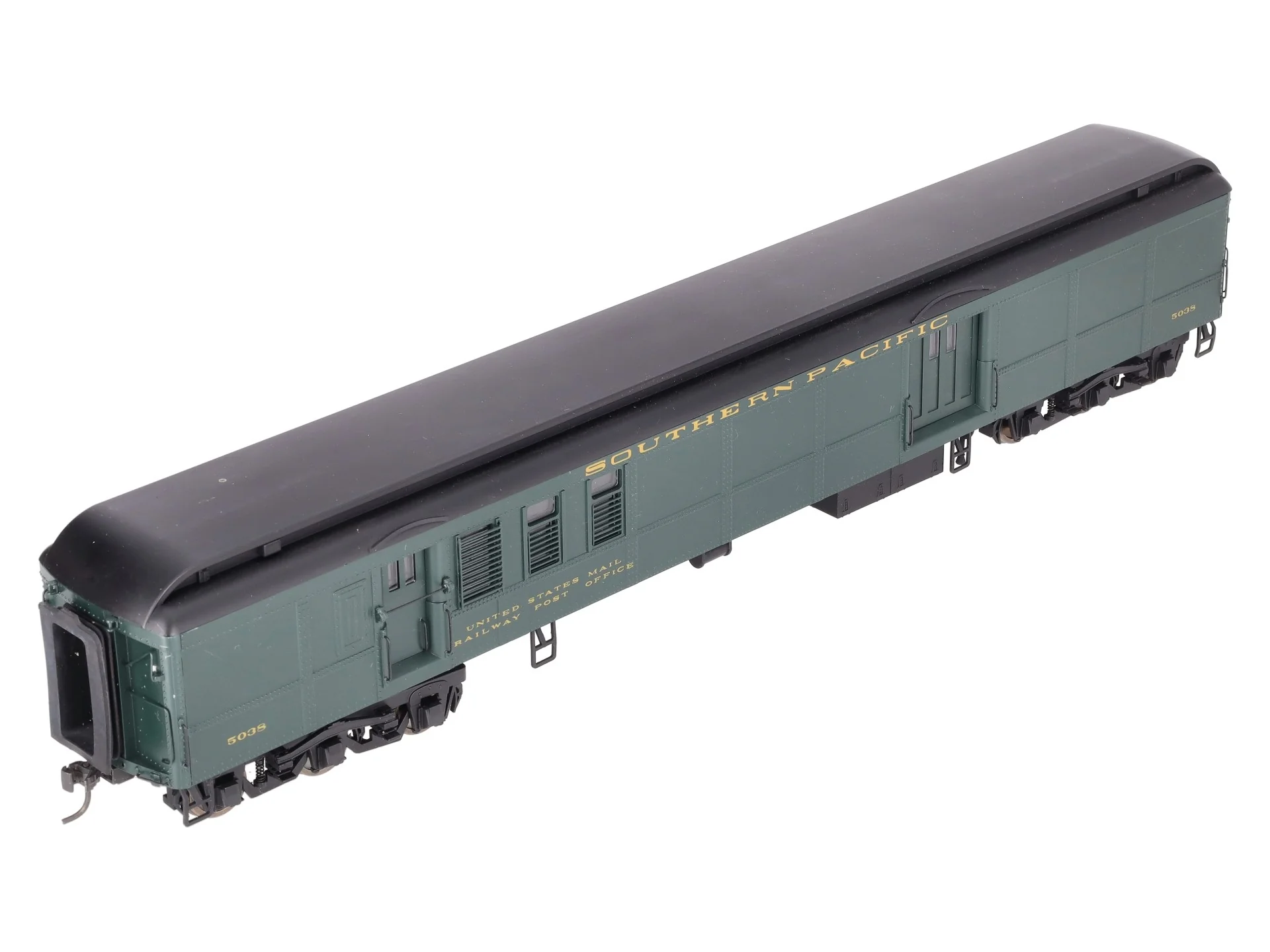Golden Gate Depot O Southern Pacific Heavy Weight Baggage/Mail Car #5038 2-Rail EX/Box - Image 9