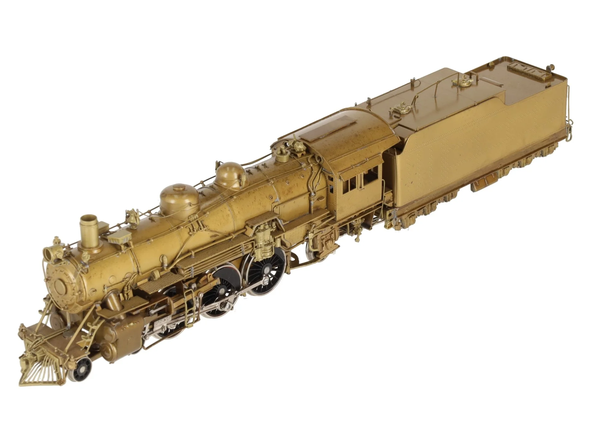 Hallmark Models 1369/1376 HO ATSF 4-6-2 Steam Locomotive & Tender -Unpainted EX/Box - Image 5