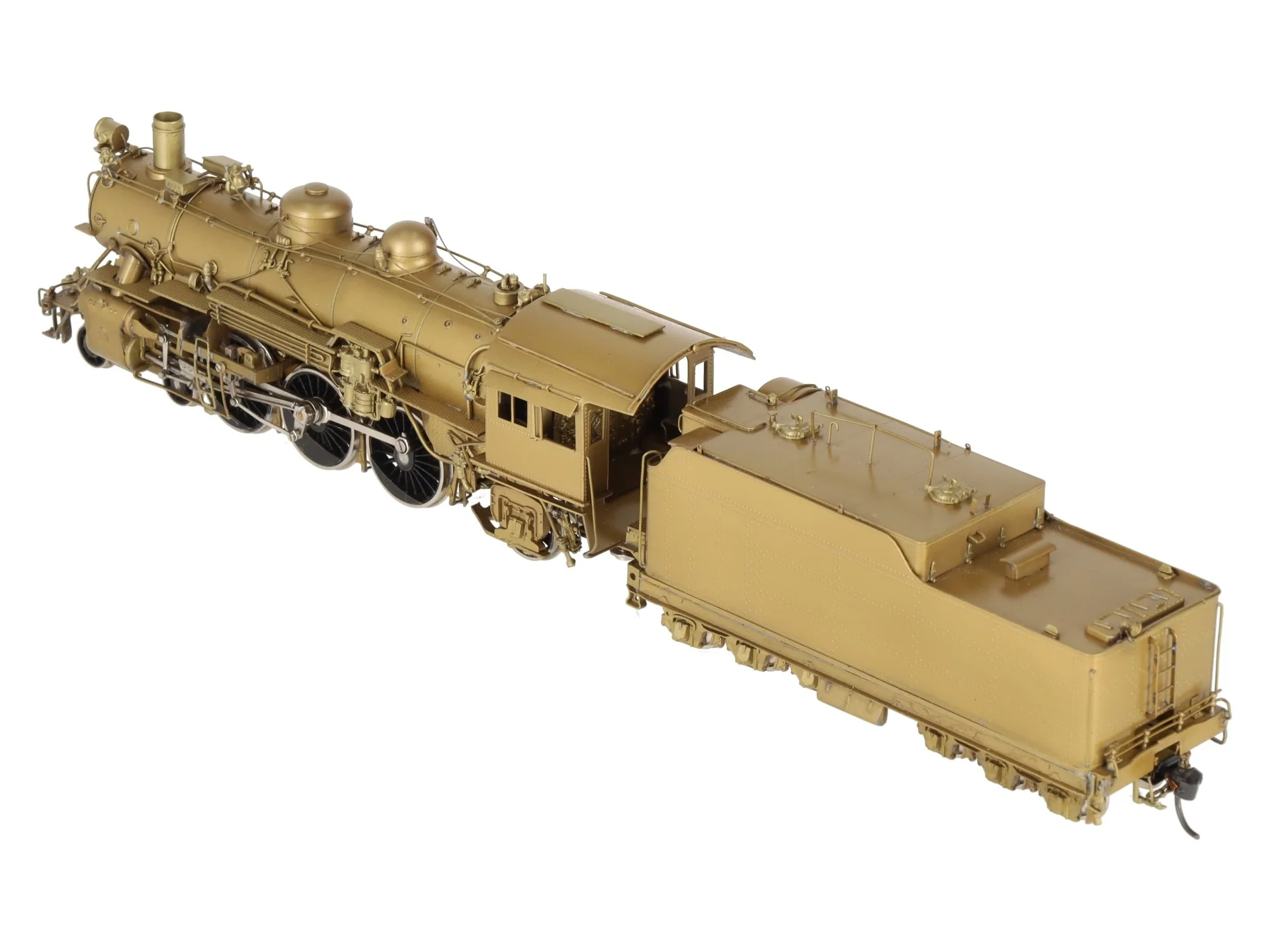 Hallmark Models 1369/1376 HO ATSF 4-6-2 Steam Locomotive & Tender -Unpainted EX/Box - Image 9