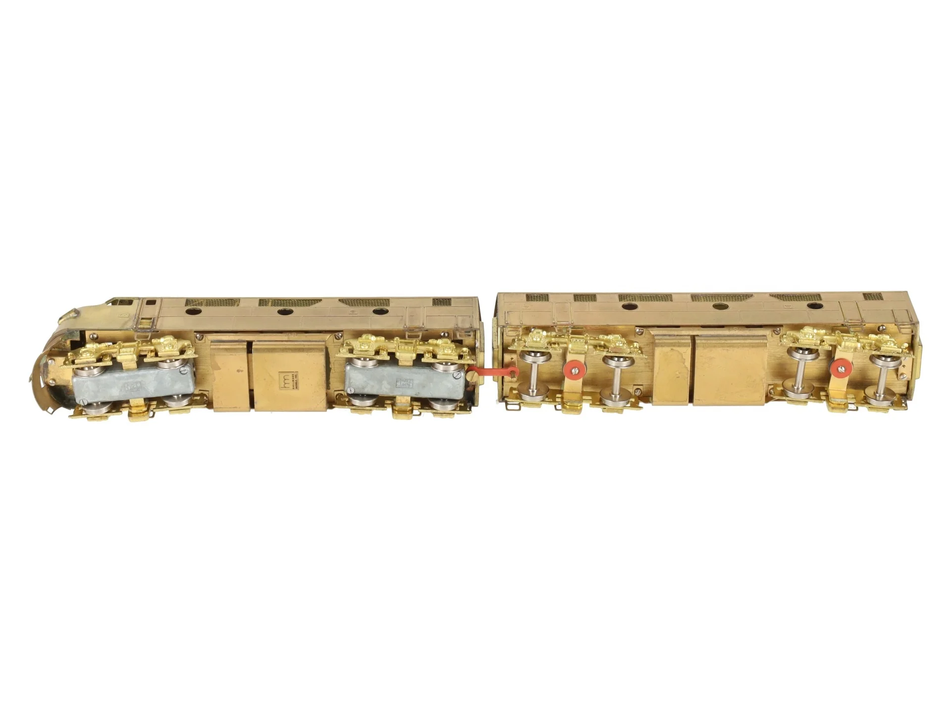 Hallmark Models HO BRASS  Scale F-3 A & B Diesel Locomotive EX/Box - Image 4