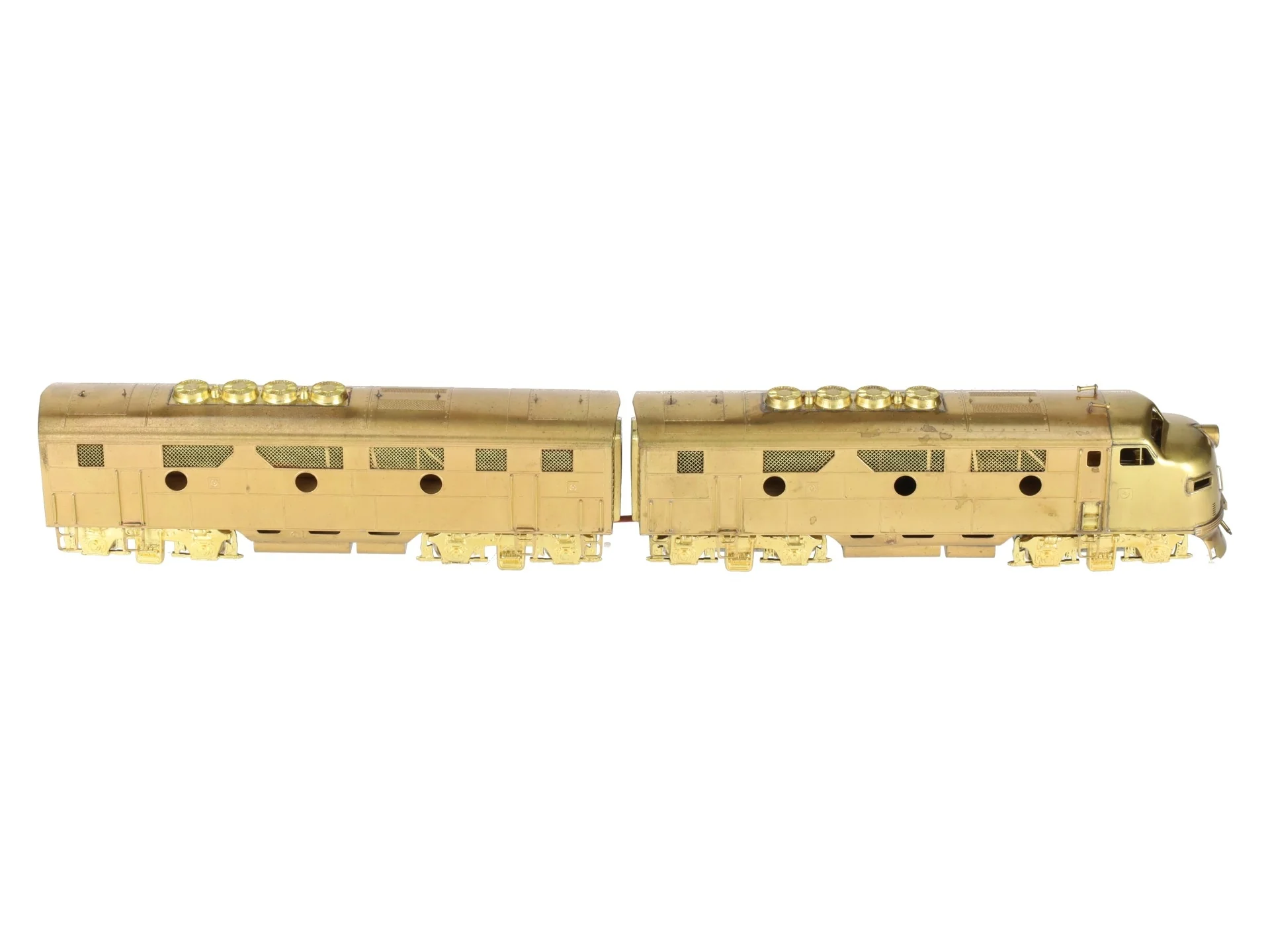 Hallmark Models HO BRASS  Scale F-3 A & B Diesel Locomotive EX/Box - Image 8