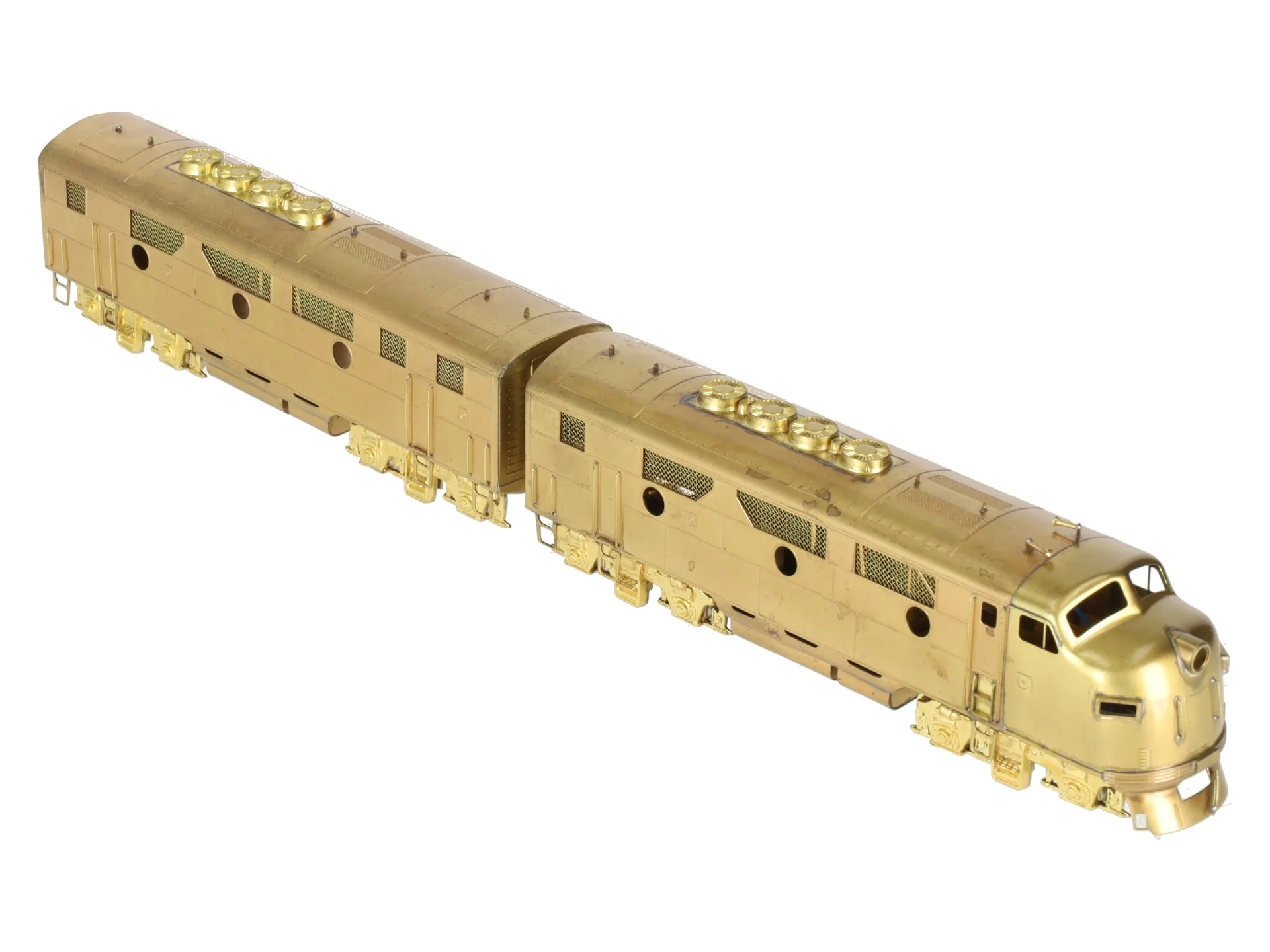 Hallmark Models HO BRASS  Scale F-3 A & B Diesel Locomotive EX/Box - Image 9