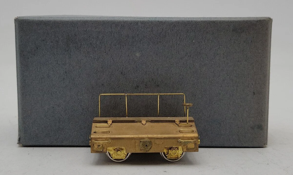Hallmark Models HO Scale Brass 80,000 Test Weight Car EX/Box