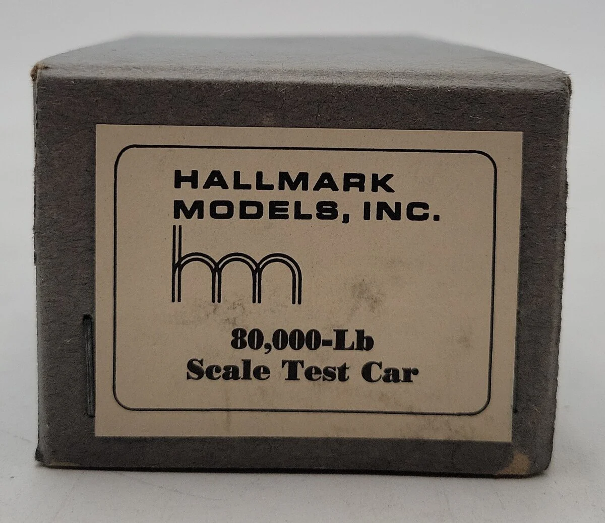 Hallmark Models HO Scale Brass 80,000 Test Weight Car EX/Box - Image 5