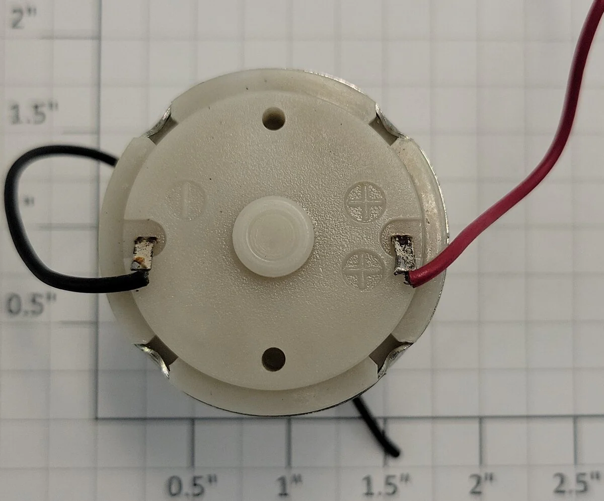 Hankscraft 142 3-Volt DC Can Motor with Wire - Image 3