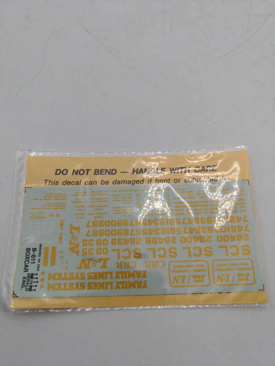 Herald King B-611 SCL Decal