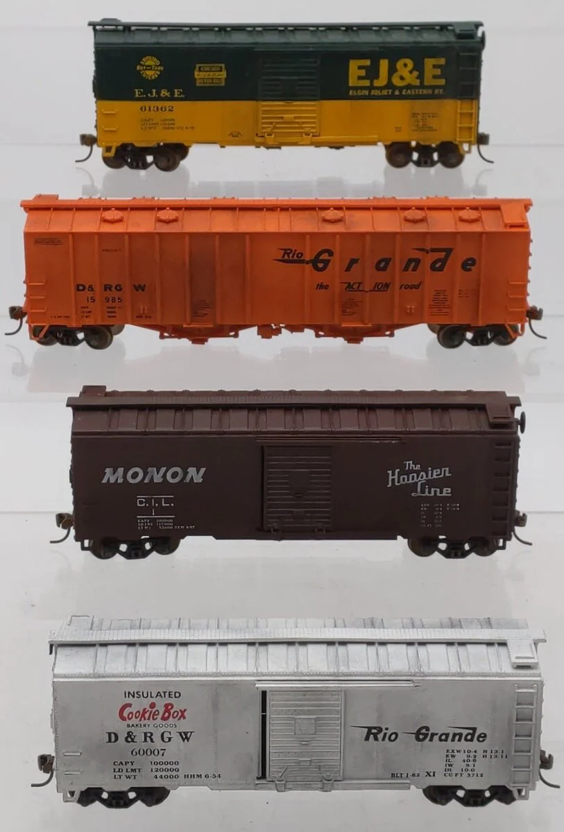 HO Scale Assorted Box Cars [4] - Image 2