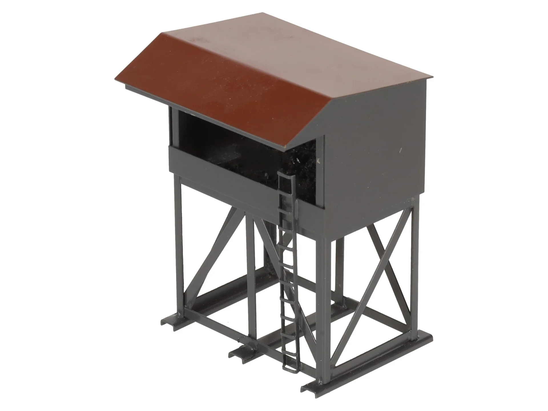 HO Scale Painted Brass Coal Bunker EX - Image 2