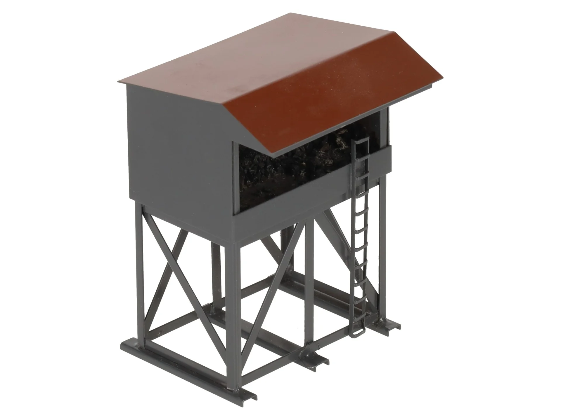HO Scale Painted Brass Coal Bunker EX - Image 8