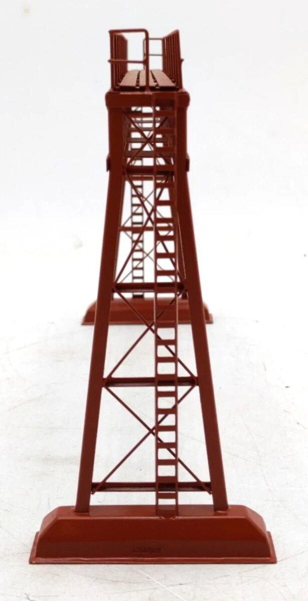HO Scale Painted Brass Signal Bridge EX - Image 2