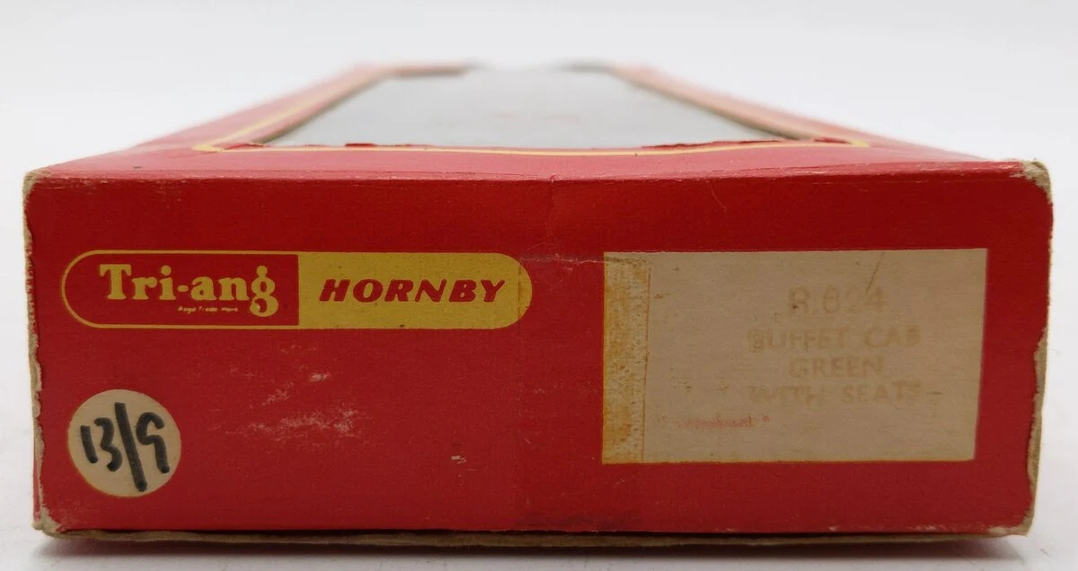 Hornby R624 OO Green Buffet Cab w/ Seats #S1851 EX/Box - Image 5