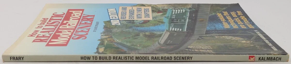 How To Build Realistic Model Railroad Scenery 2nd Edition Paperback Dave Frary VG - Image 3