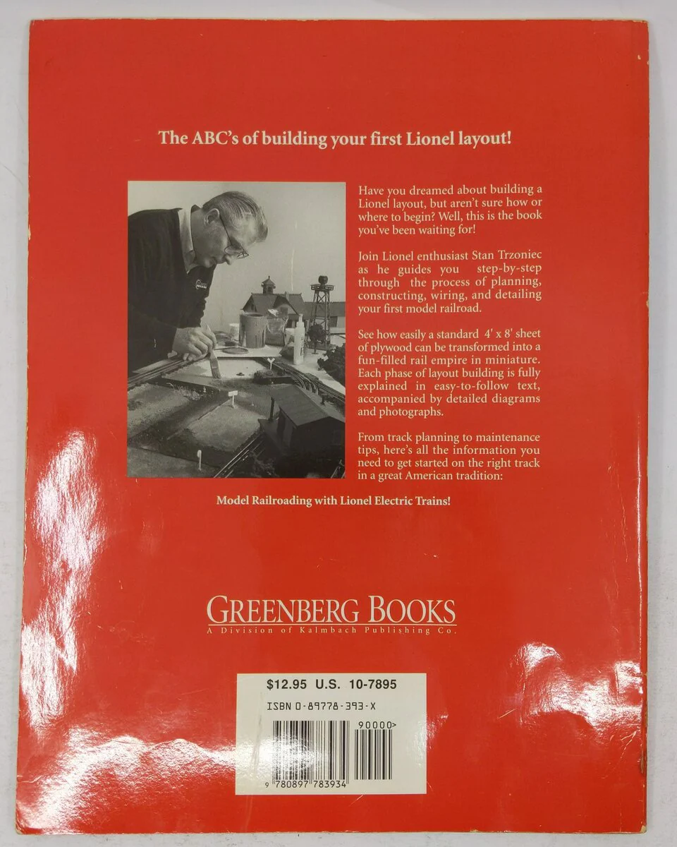How to Build Your First Lionel Layout Paperback Book By Stanley W. Trzoniec VG - Image 2