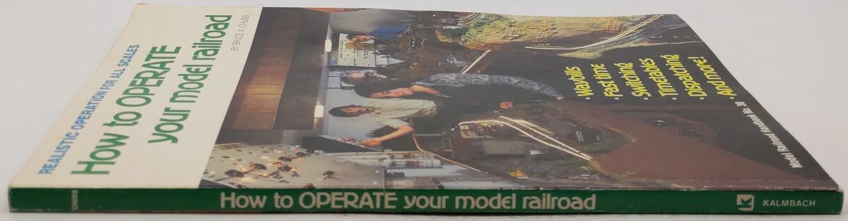 How to Operate Your Model Railroad Paperback Book By Bruce A. Chubb VG - Image 3
