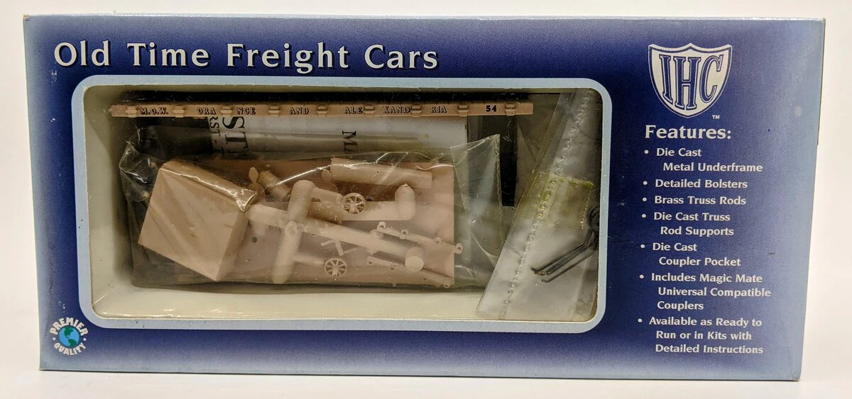 IHC 8313 HO Scale Orange & Alexander Derrick Car Kit #54