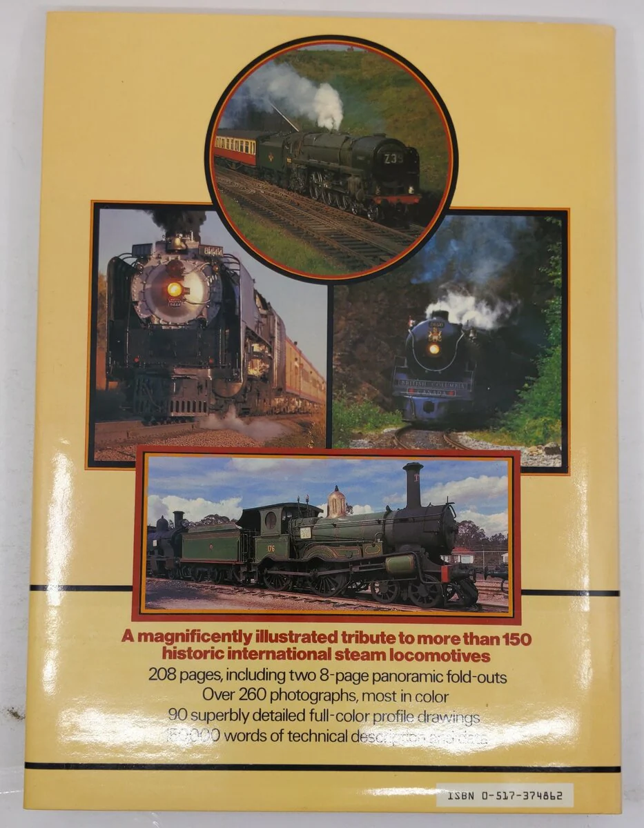 Illustrated Encyclopaedia of the World's Steam Passenger Locomotives Hardcover EX - Image 2