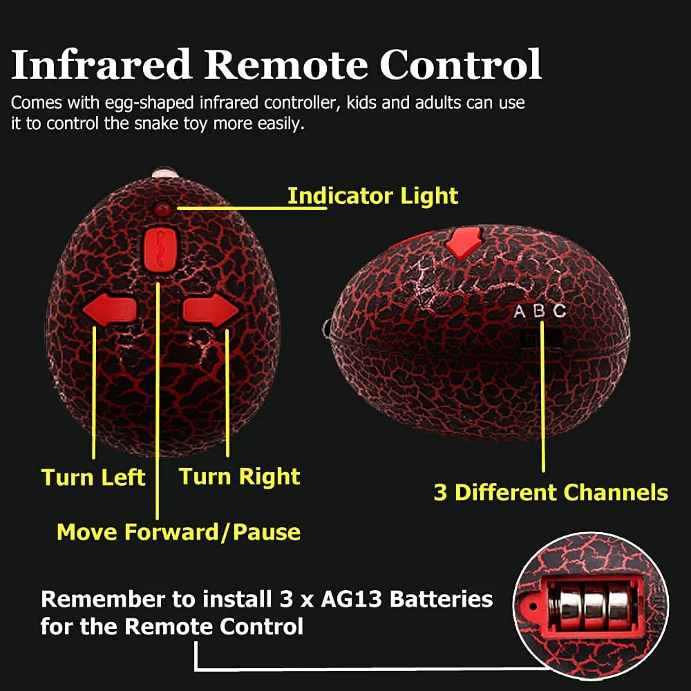 Imex 19204 IR RC Naja Cobra Snake with USB Charger - Image 3