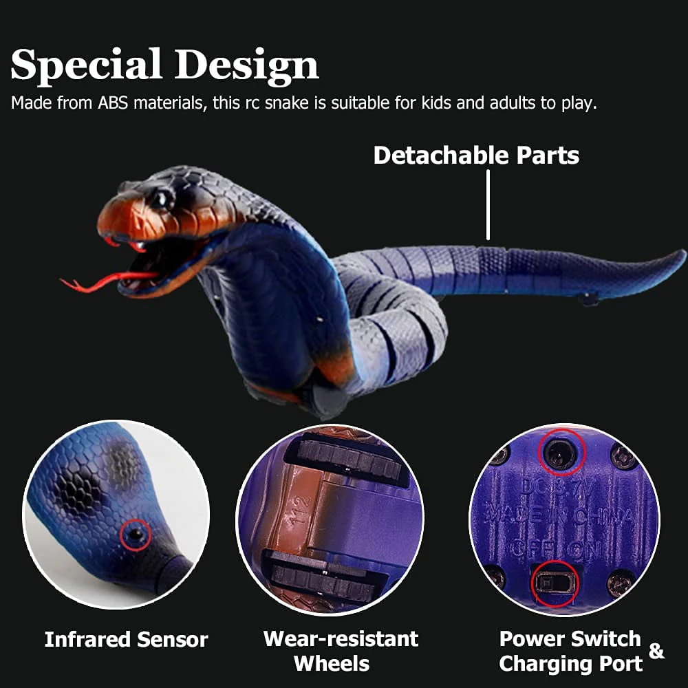 Imex 19204 IR RC Naja Cobra Snake with USB Charger - Image 4