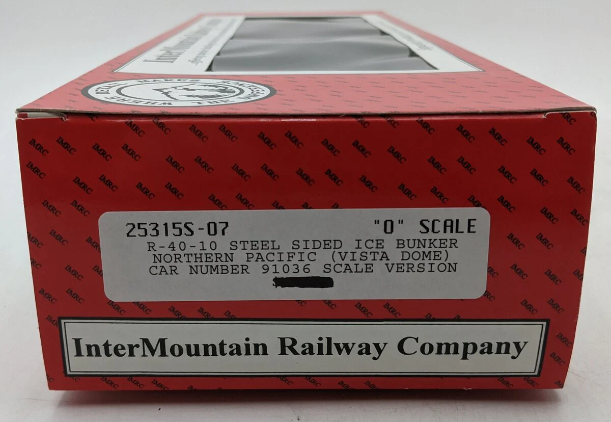 InterMountain 25315S-07 O NP Steel Sided Ice Bunker #91036 (2-Rail) LN/Box - Image 4