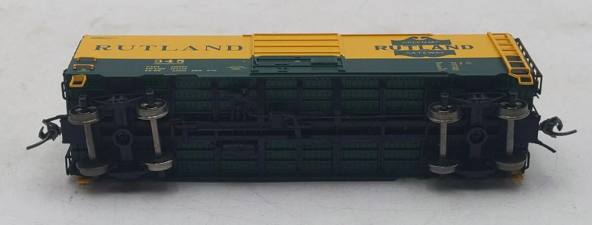 InterMountain 300-399 HO Scale Steam Shack Rutland PS-1 Boxcar #345 LN/Box - Image 3