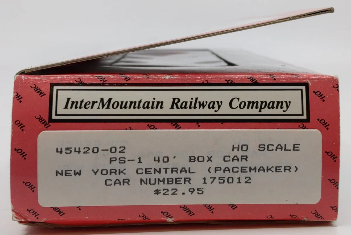InterMountain 45420-02 HO Scale New York Central PS-1 40' Boxcar #175012 LN/Box - Image 2