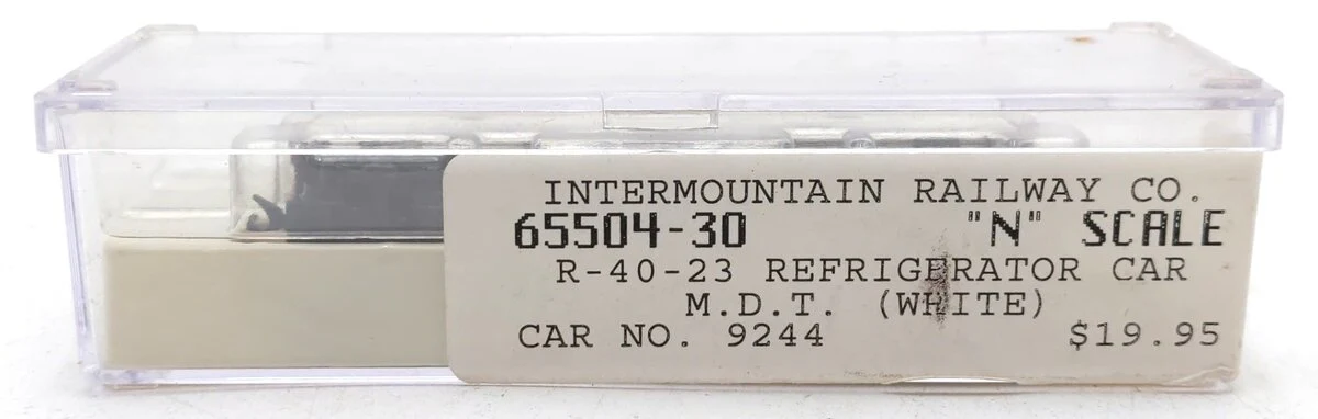 InterMountain 65504-30 N Scale Merchants Despatch/MDT Refrigerator Car #9244 LN/Box - Image 2