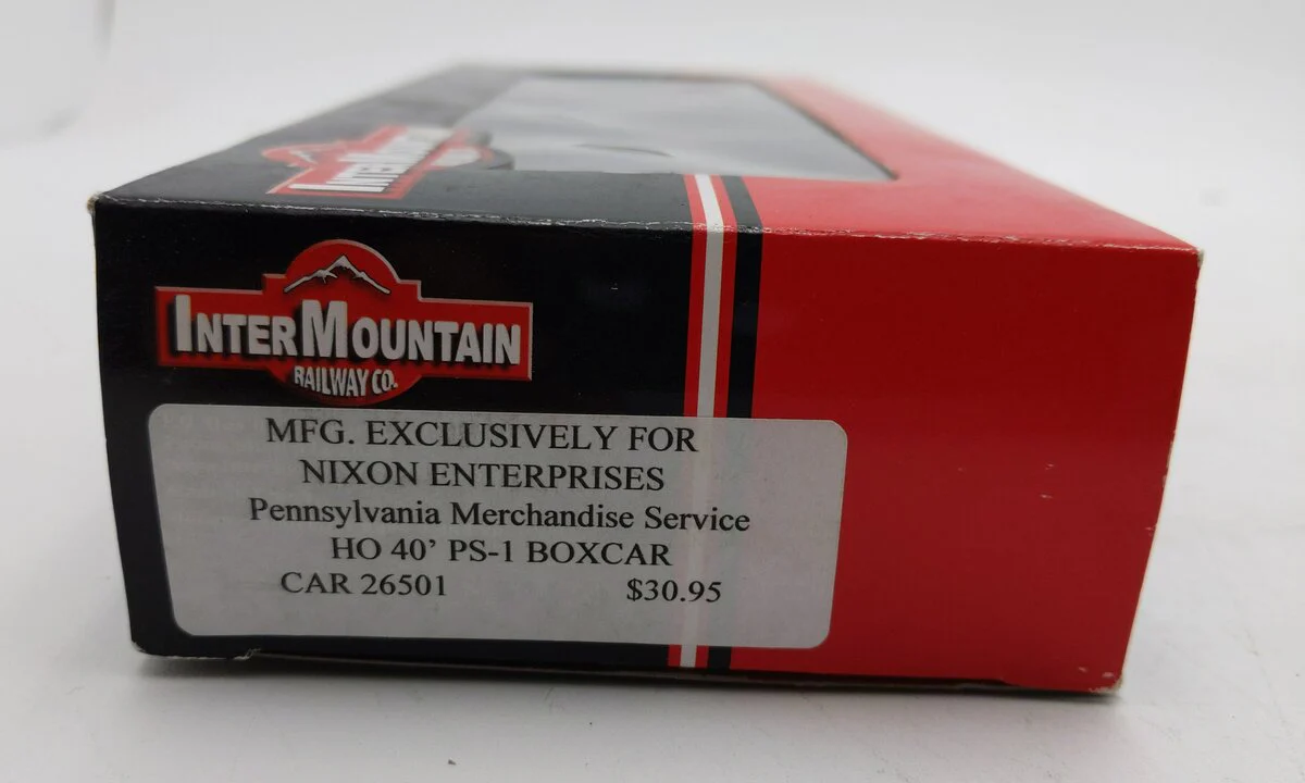 InterMountain  HO Scale Pennsylvania Merchandise Service Boxcar #26501 LN/Box - Image 6