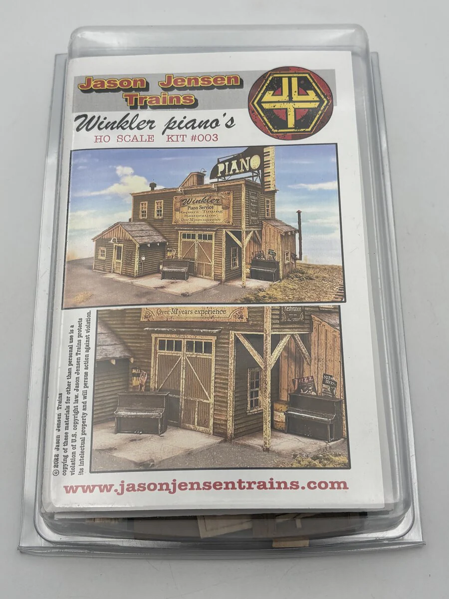 Jason Jensen Trains 003 HO Winkler Piano's Build Kit
