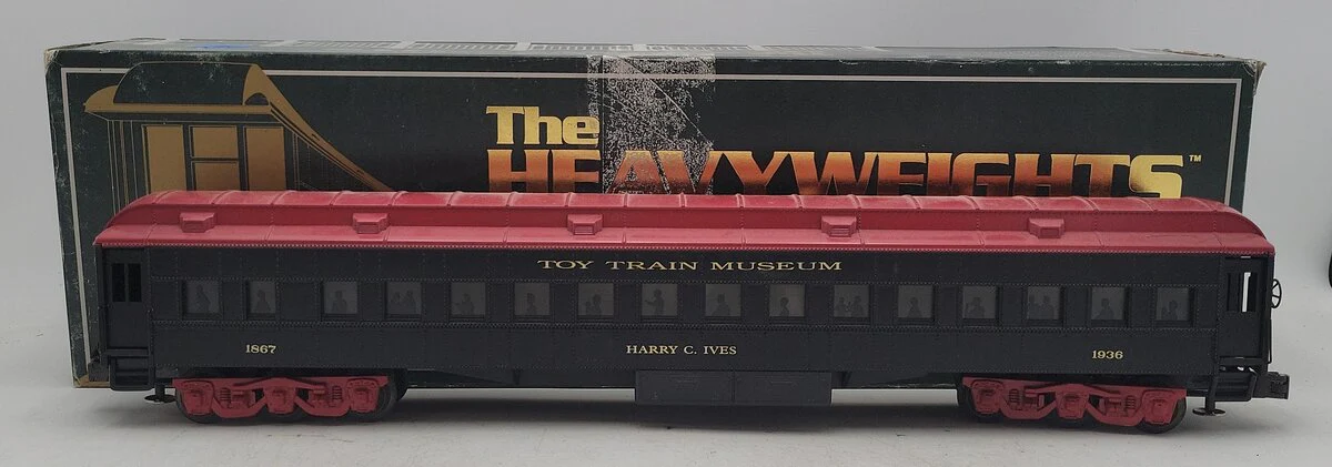 K-Line K-1867 O Toy Train Museum "Harry C. Ives" Coach Passenger Car #1867 EX/Box
