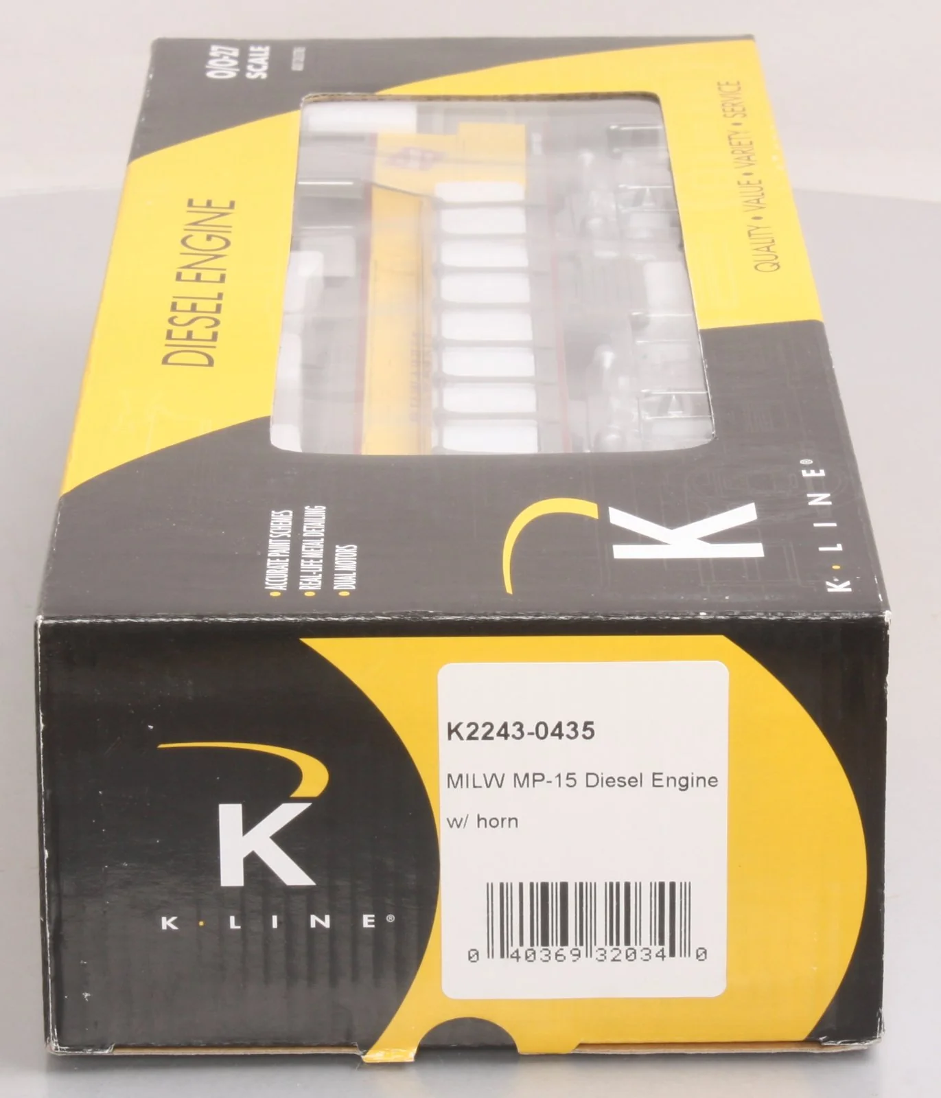 K-Line K2243-0435 O Milwaukee Diesel Locomotive with Horn #453 EX/Box - Image 11
