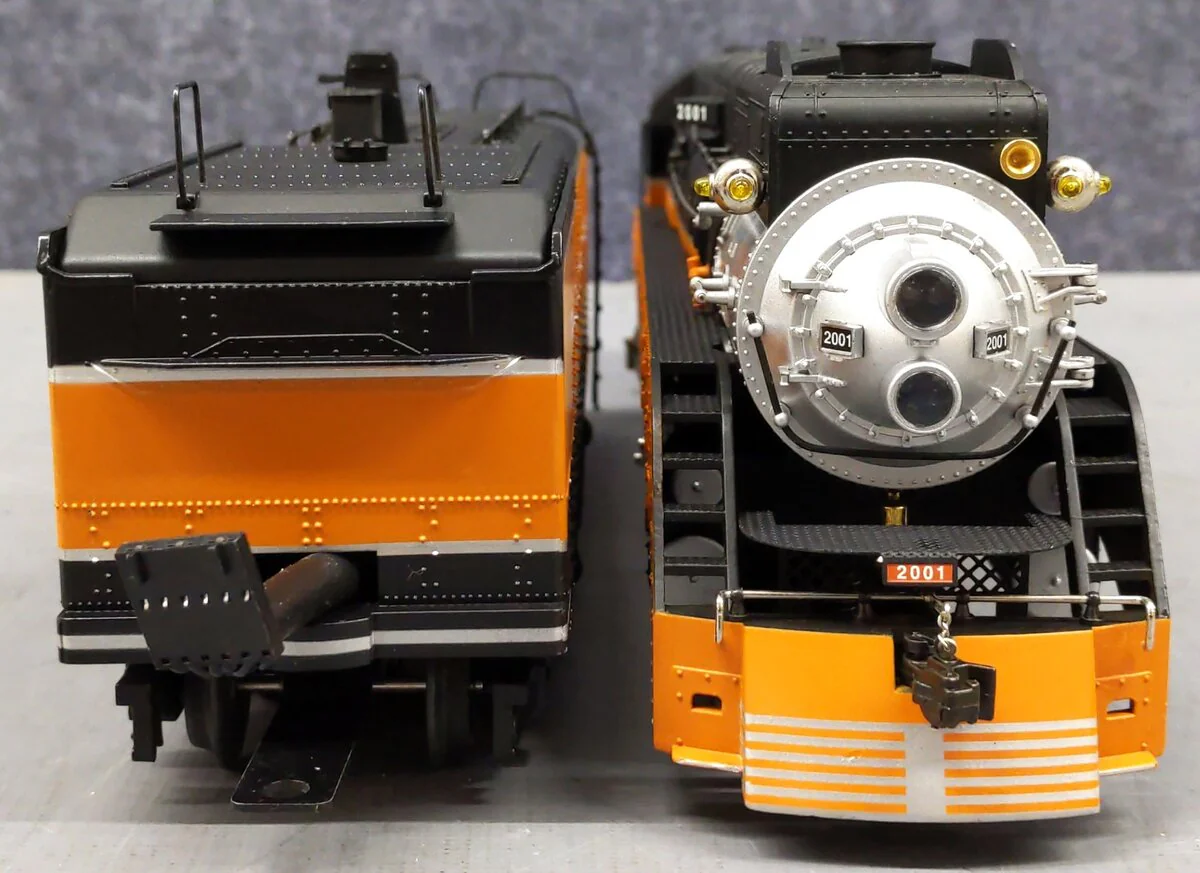 K-Line K3685-2000 O Gauge TCA GS-4 4-8-4 Steam Locomotive & Tender #2001 LN/Box - Image 6