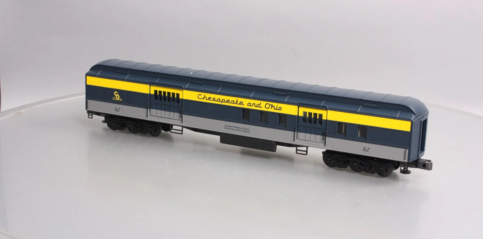 K-Line K4415-0062 O Chesapeake & Ohio U.S. Mail Heavyweight 18" RPO Car #62 LN/Box - Image 7