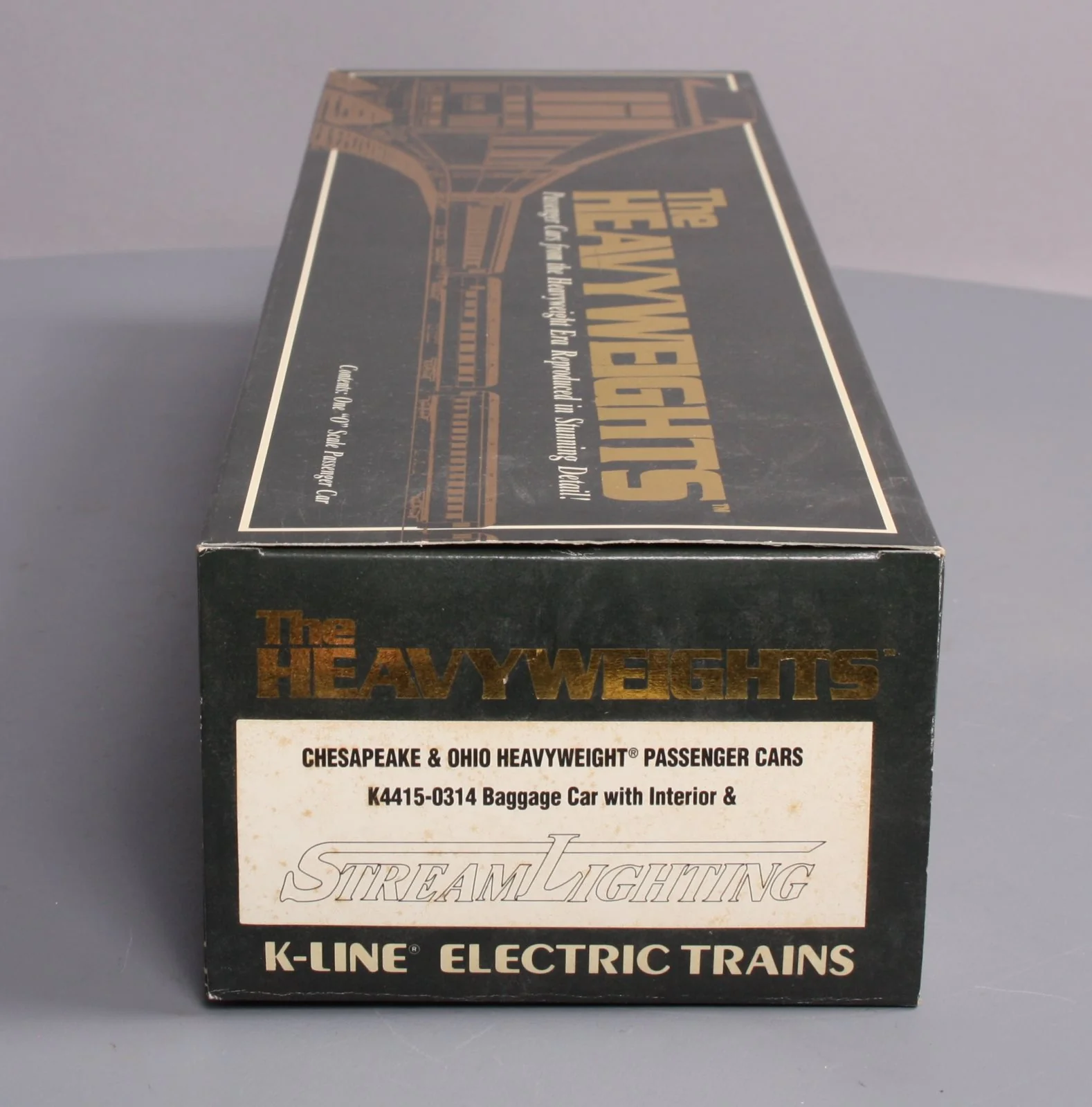 K-Line K4415-0314 O Gauge Chesapeake & Ohio 18" Heavyweight Baggage Car #314 LN/Box - Image 12