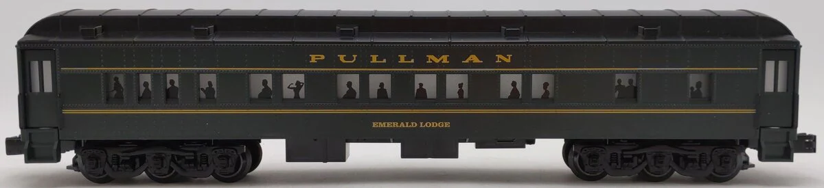 K-Line K4880-0017 O PRR Broadway Ltd "Emerald Lodge" Heavyweight Pullman Car LN - Image 3