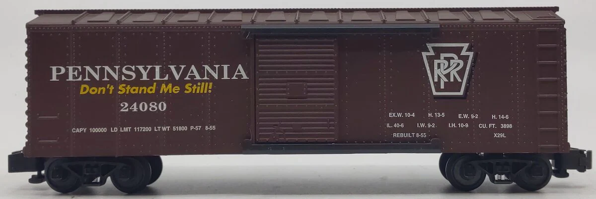 K-Line K511-012 S Gauge Pennsylvania Railroad Boxcar #24080 LN/Box - Image 2