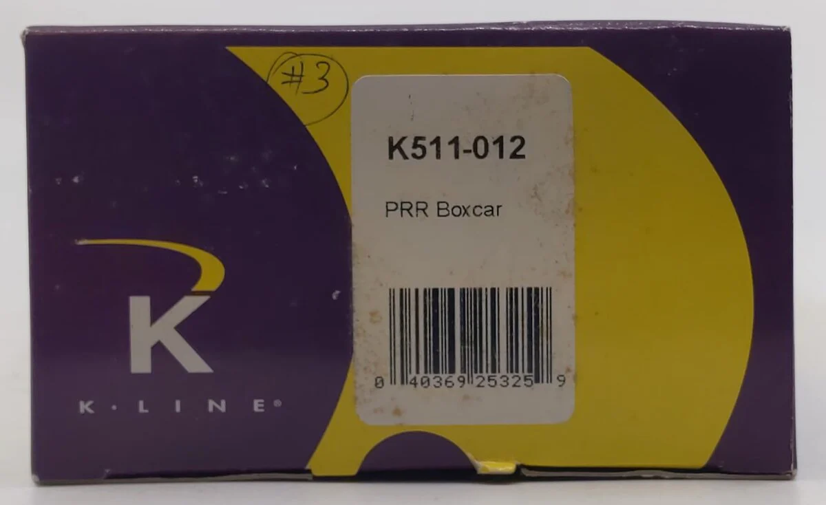 K-Line K511-012 S Gauge Pennsylvania Railroad Boxcar #24080 LN/Box - Image 3