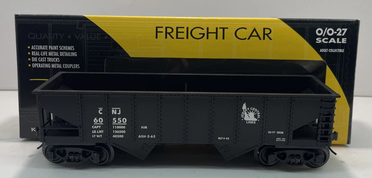 K-Line K622-12322 O Gauge CNJ Ribbed Hopper Car #60550 LN/Box