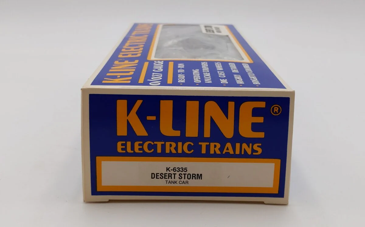 K-Line K6335 O Desert Storm Single Dome Water Tank Car EX/Box - Image 7