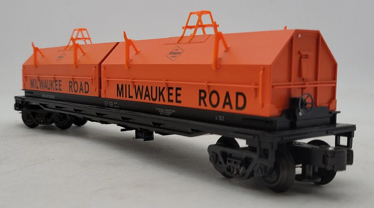 K-Line K676-1372 O Milwaukee Road Coil Car EX/Box - Image 5