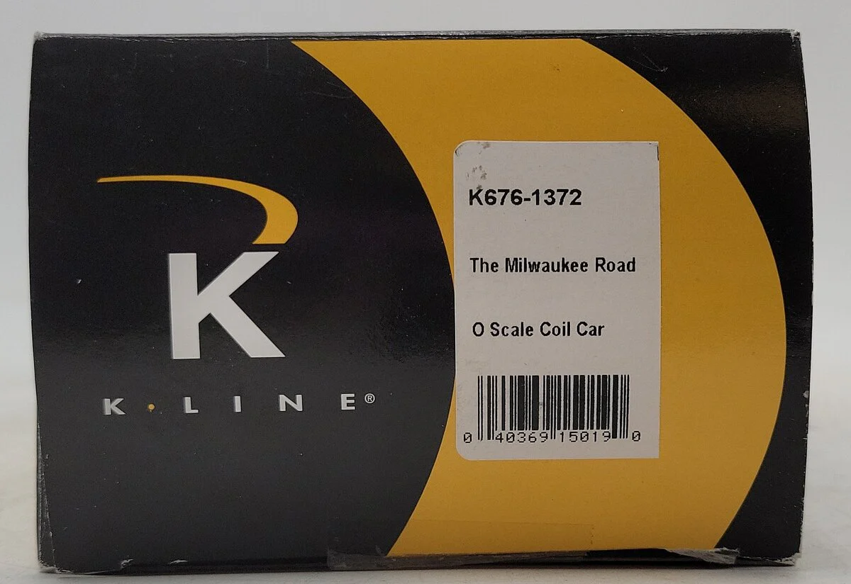 K-Line K676-1372 O Milwaukee Road Coil Car EX/Box - Image 7