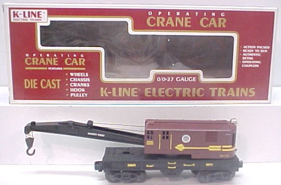 K-Line K6811 Missabe Classic Crane Car LN/Box